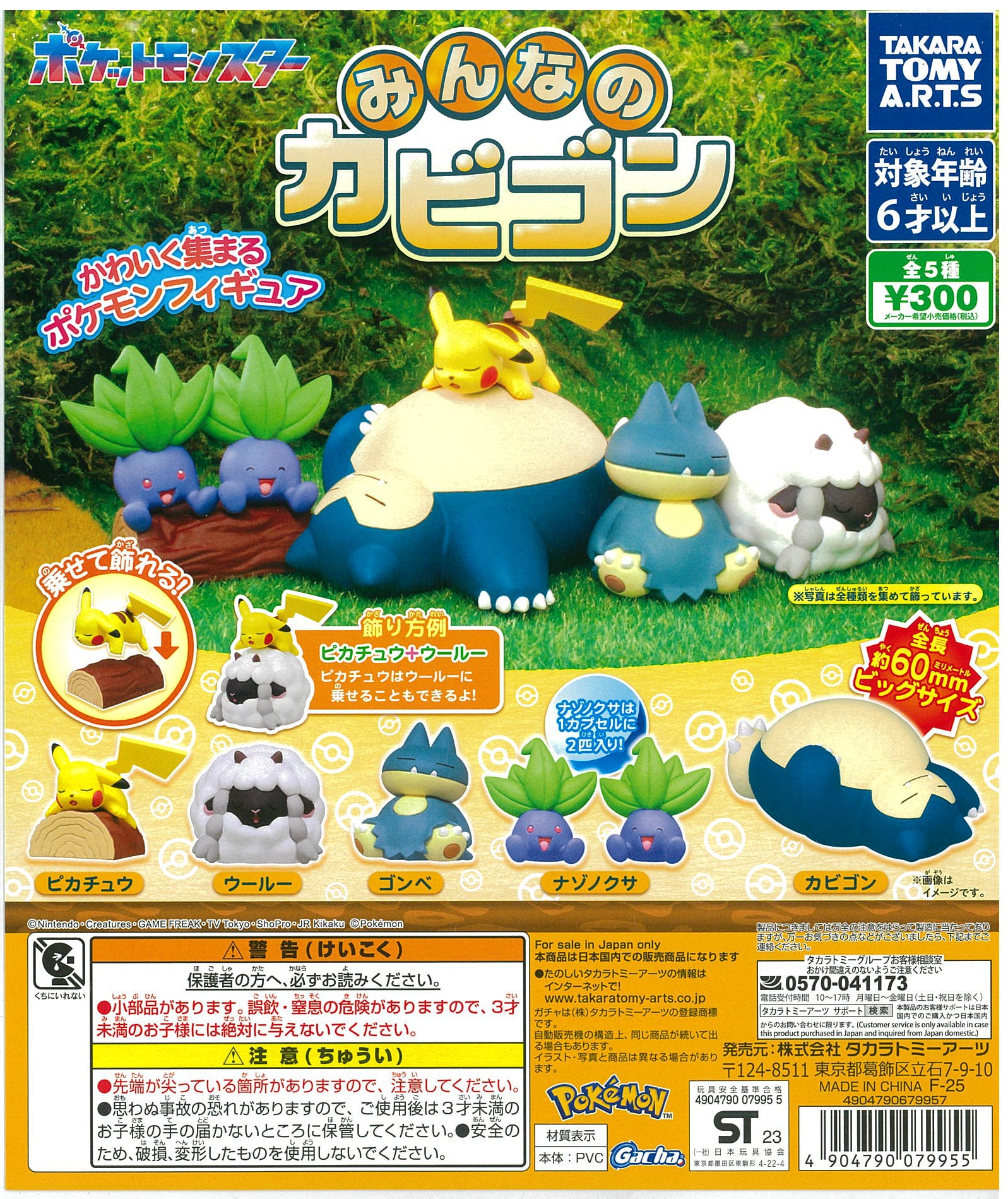 Pokémon Minna no Kabigon "Everyone's Snorlax"
